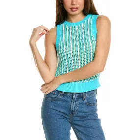 525 America - Stripe Crochet Tank
