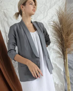 Alma Linen Blazer