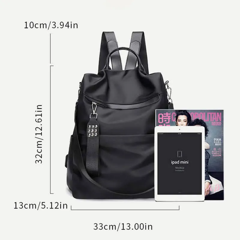 Anti-theft Design Backpack Purses Fashion Handbags Shoulder Bag Travel Daypack