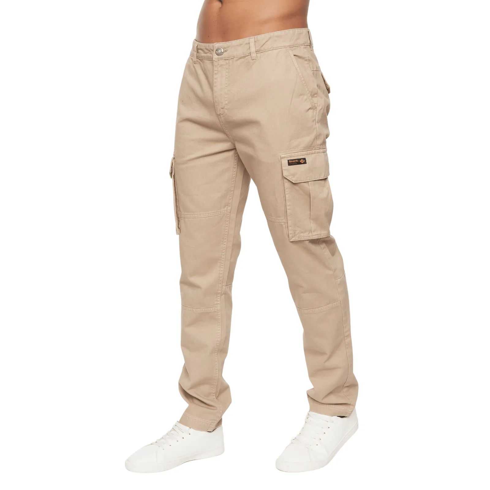 Bench Mens Sergei Multi Pocket Cotton Cargo Pants