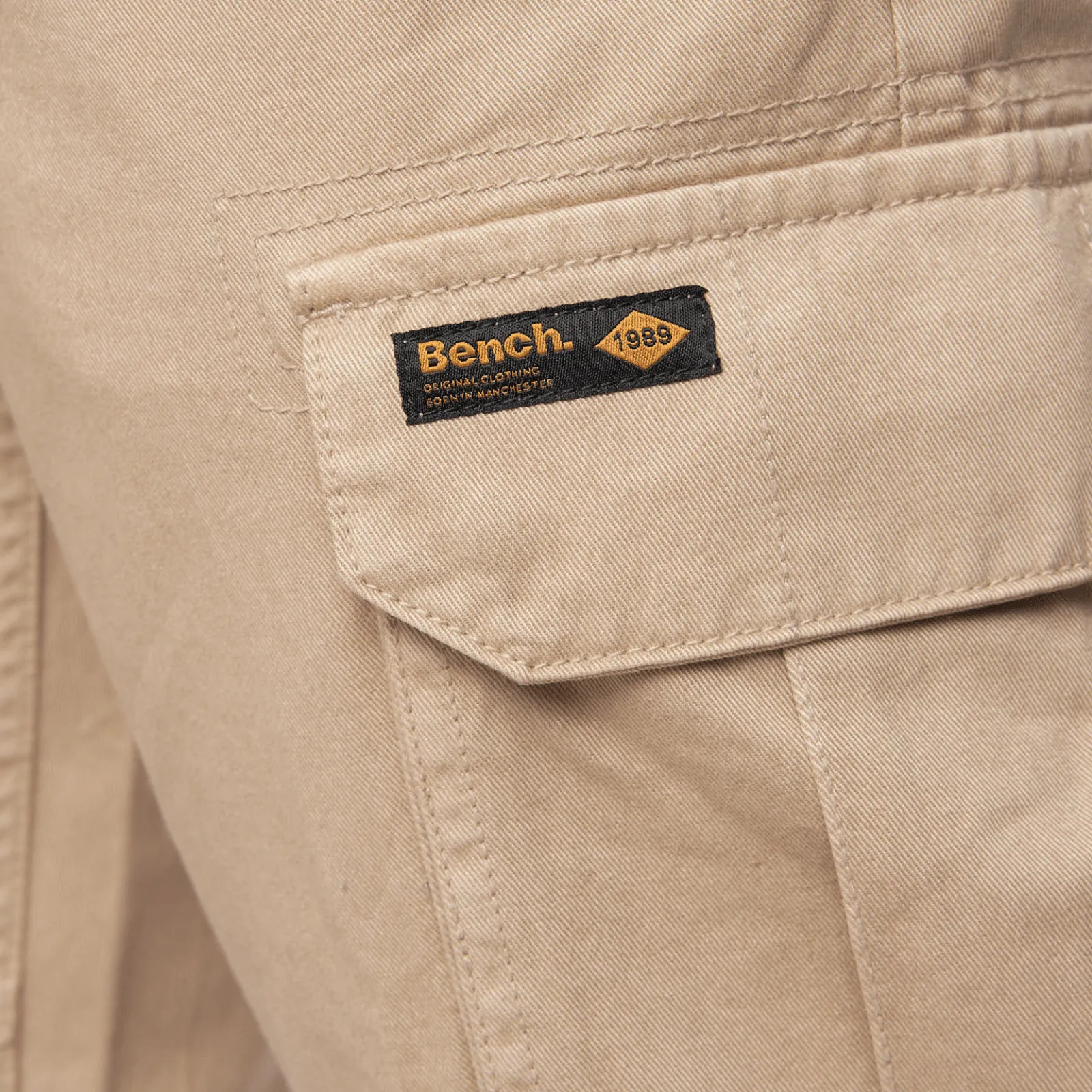 Bench Mens Sergei Multi Pocket Cotton Cargo Pants