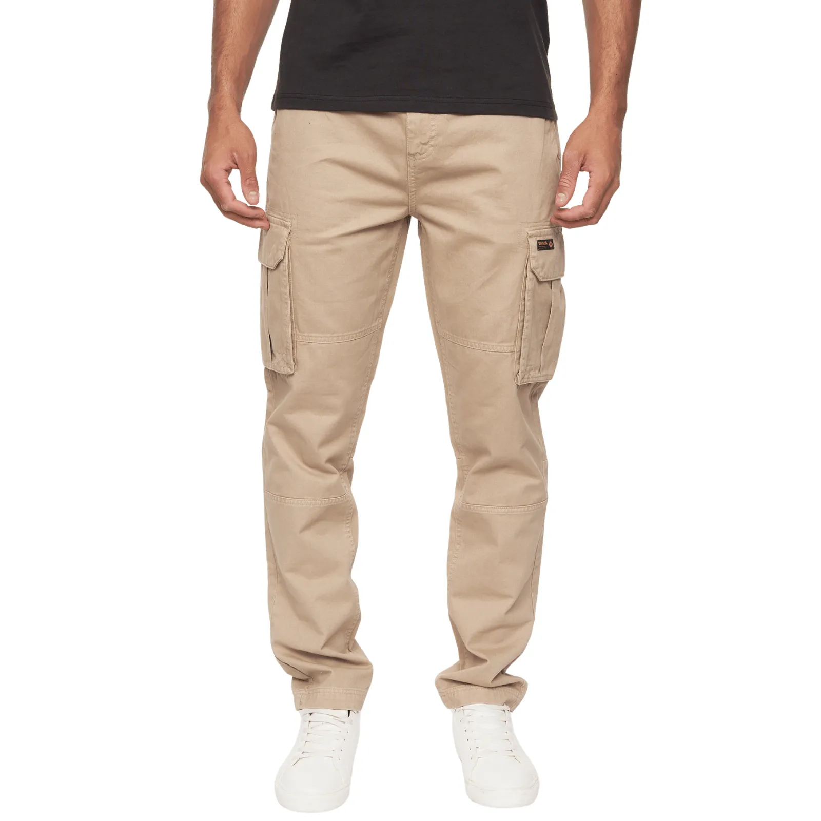 Bench Mens Sergei Multi Pocket Cotton Cargo Pants
