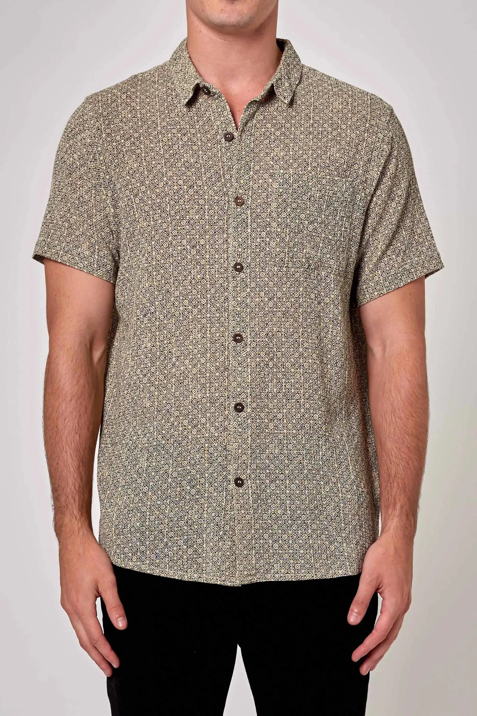 BON TIKI SHIRT | BONE