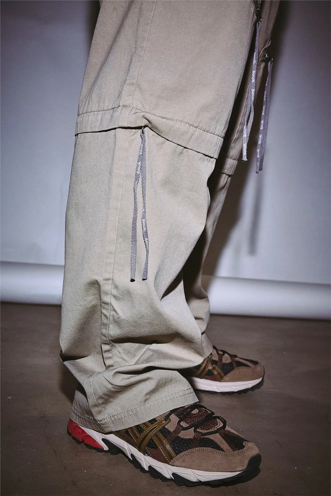 Chadwick Cargo with Zip Off Detail - Stone