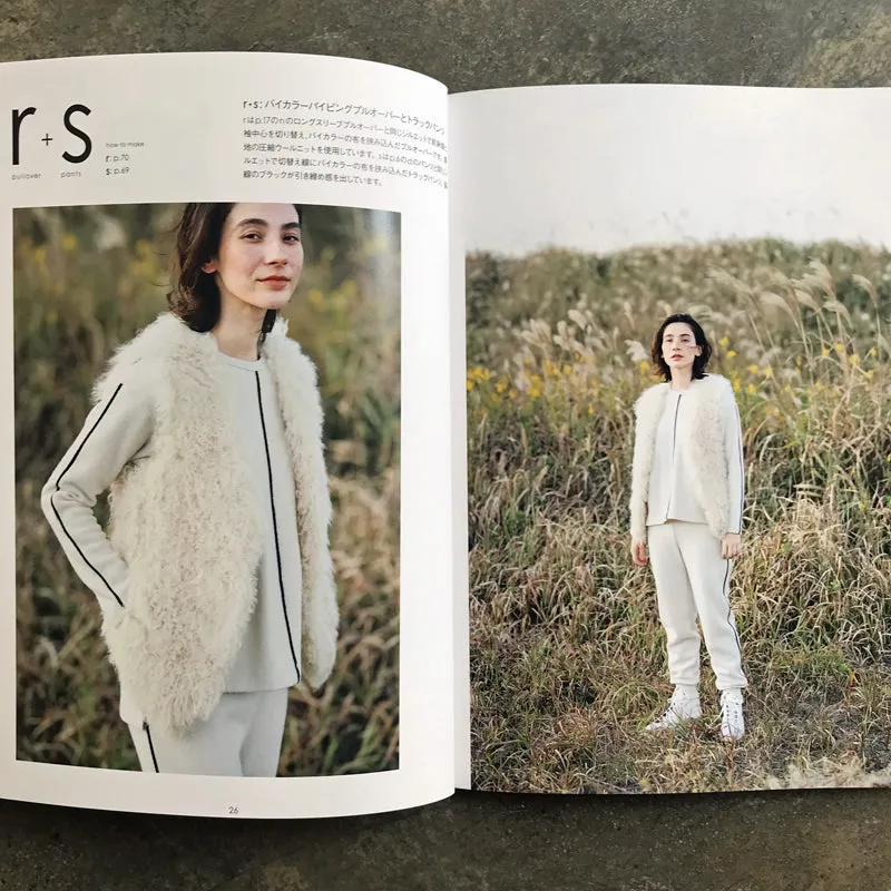 Elastic material × simple wear of overlock sewing machine | 伸縮素材×ロックミシンのシンプルウェア