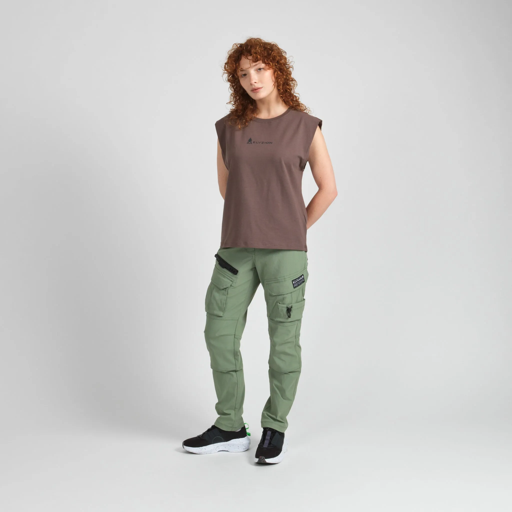 Elyzion "Vecchia" Cargo Pants - Oil Green