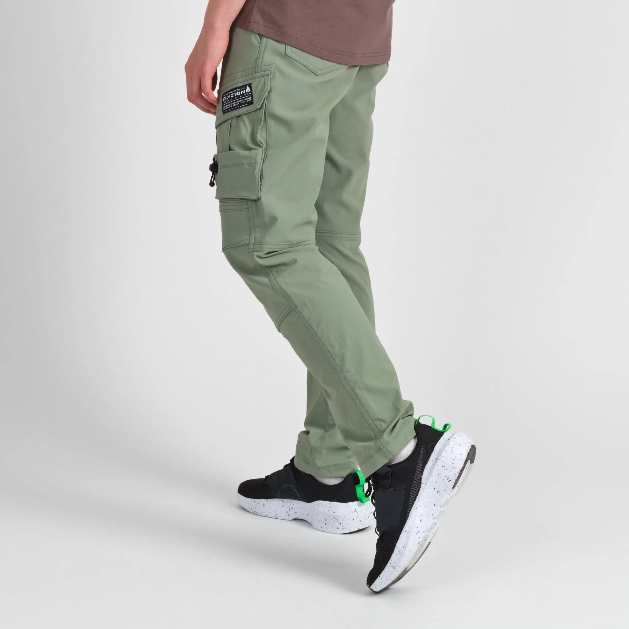 Elyzion "Vecchia" Cargo Pants - Oil Green