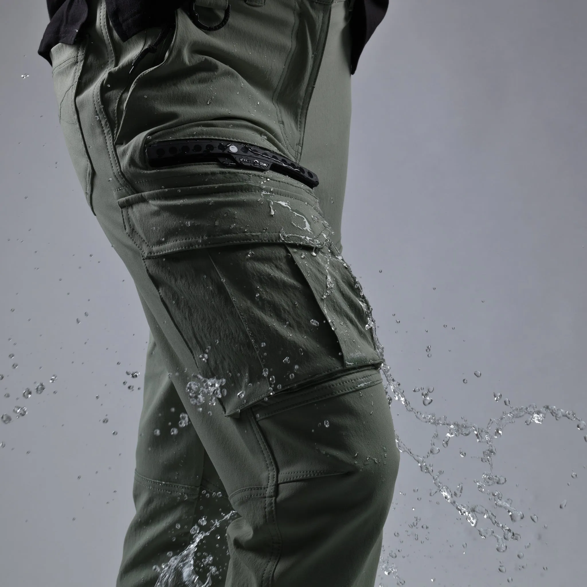 Elyzion "Vecchia" Cargo Pants - Oil Green