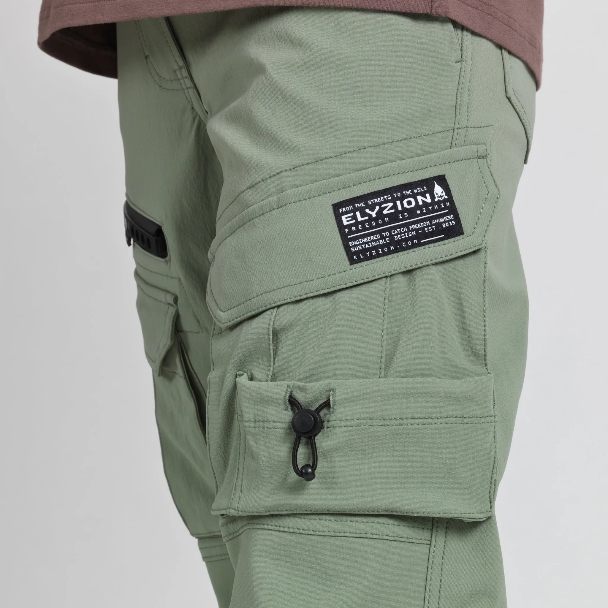 Elyzion "Vecchia" Cargo Pants - Oil Green