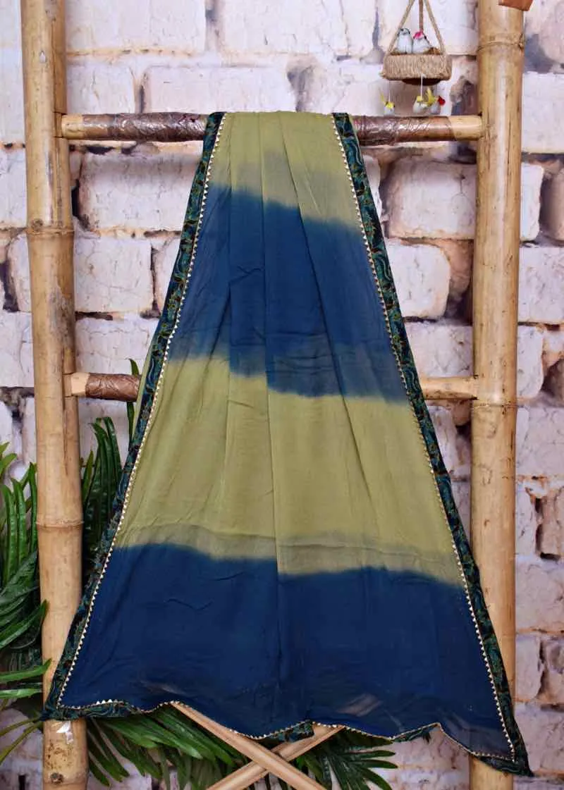 Green Cotton Customised Jaipuri Block Print Set