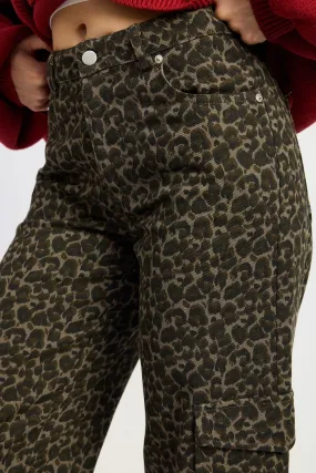 Leopard Print Pants