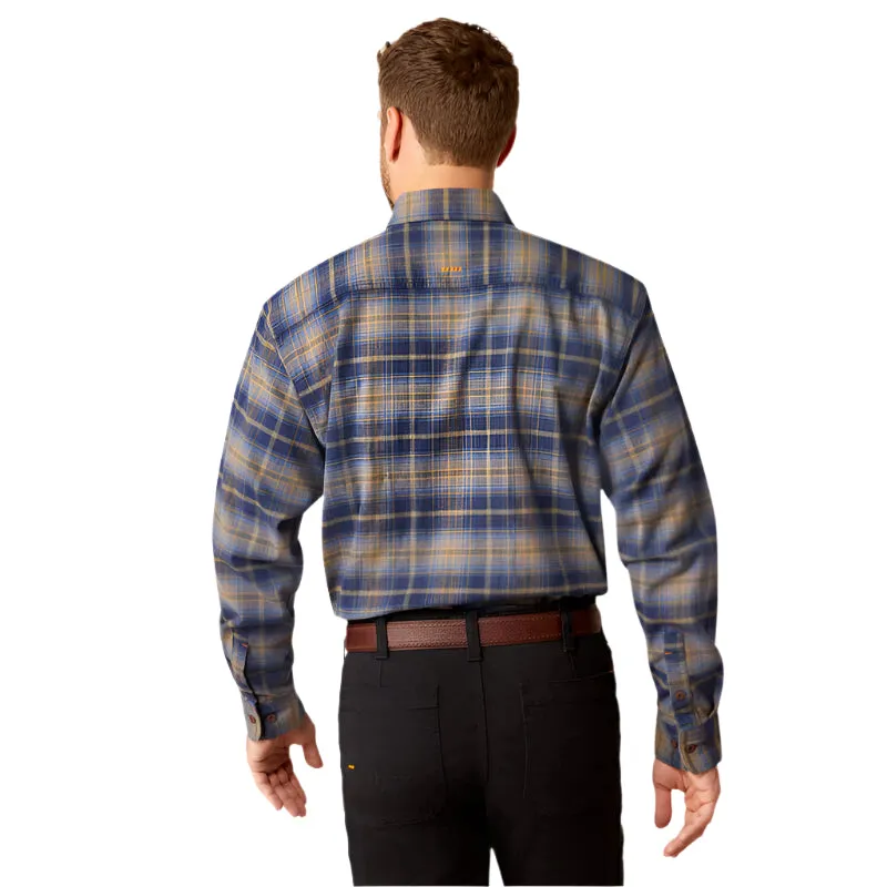 Men's Ariat Rebar Flannel DuraStretch Work Shirt 10052803