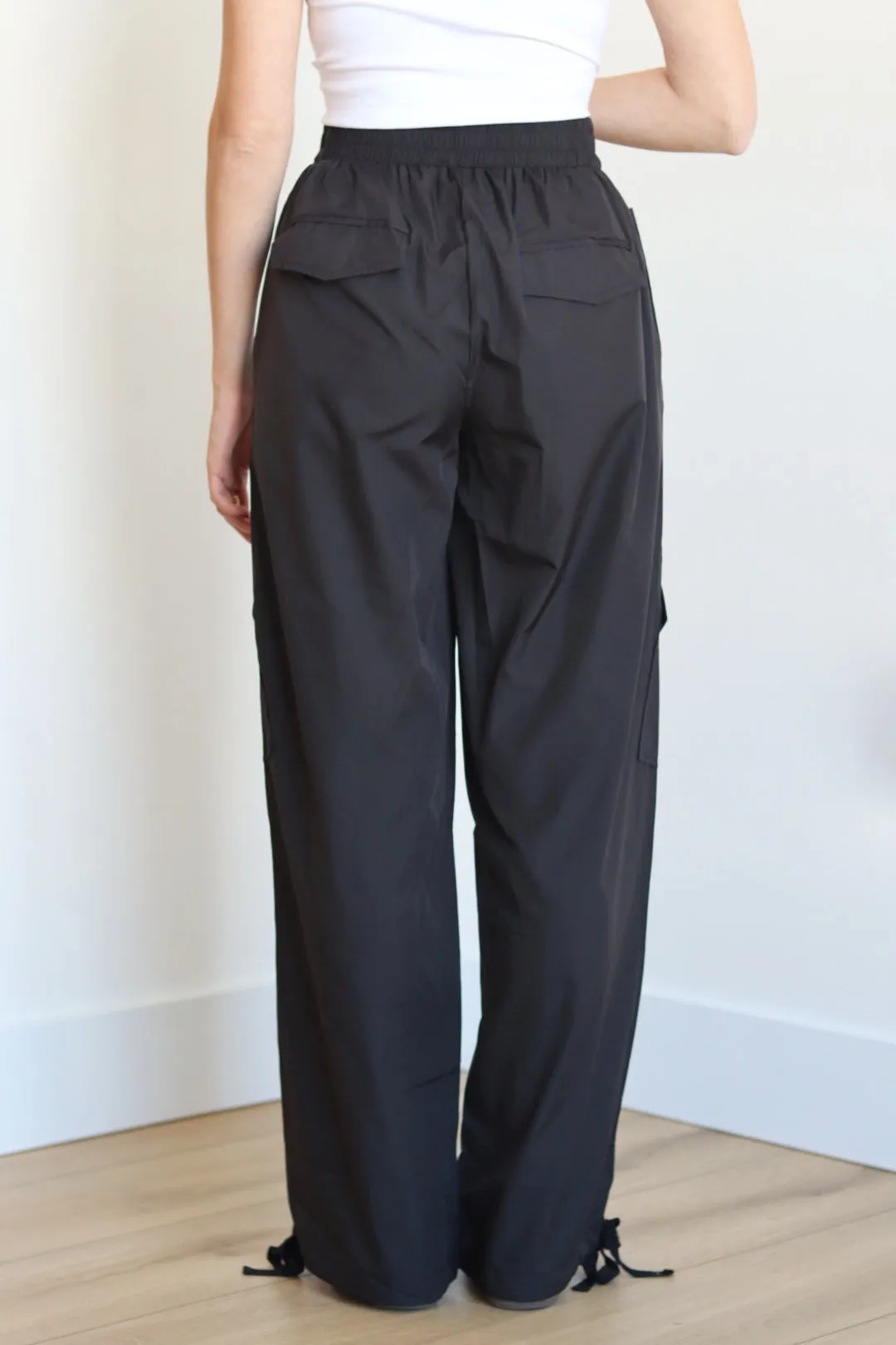 Nylon Cargo Trousers