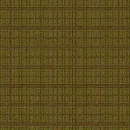 Scrappenstance Avocado Medium Uneven Plaid