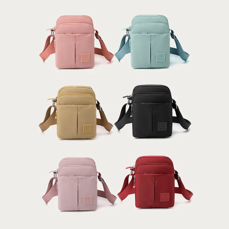 Small Crossbody Bag Adjustable Wide Strap Water Resistant Trendy Purse