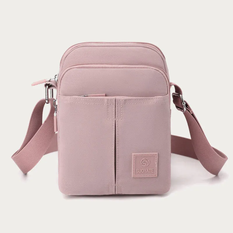 Small Crossbody Bag Adjustable Wide Strap Water Resistant Trendy Purse