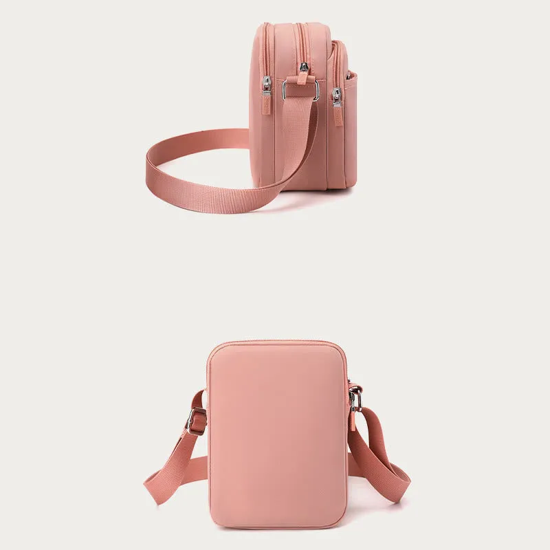 Small Crossbody Bag Adjustable Wide Strap Water Resistant Trendy Purse