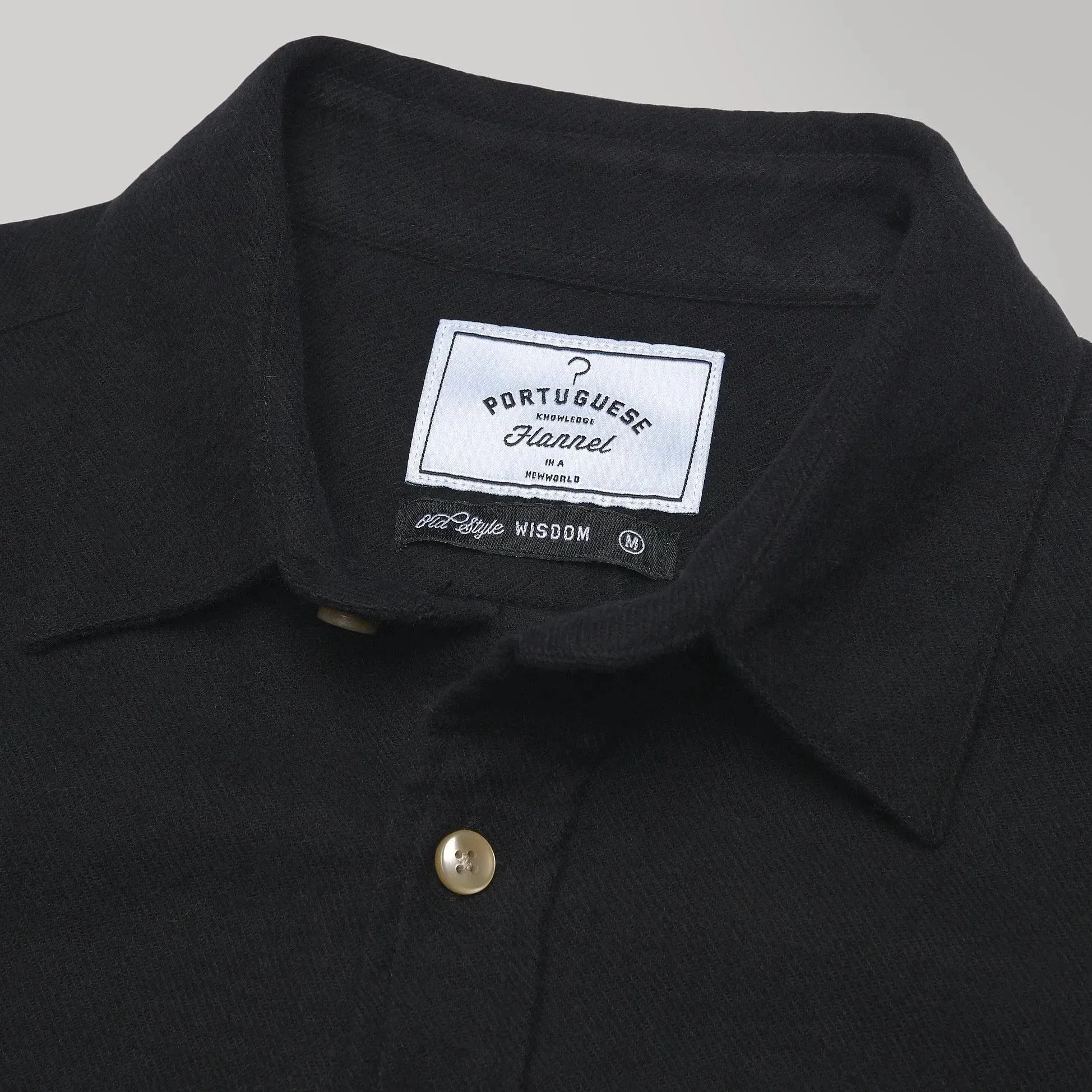Teca Flannel Shirt - Black