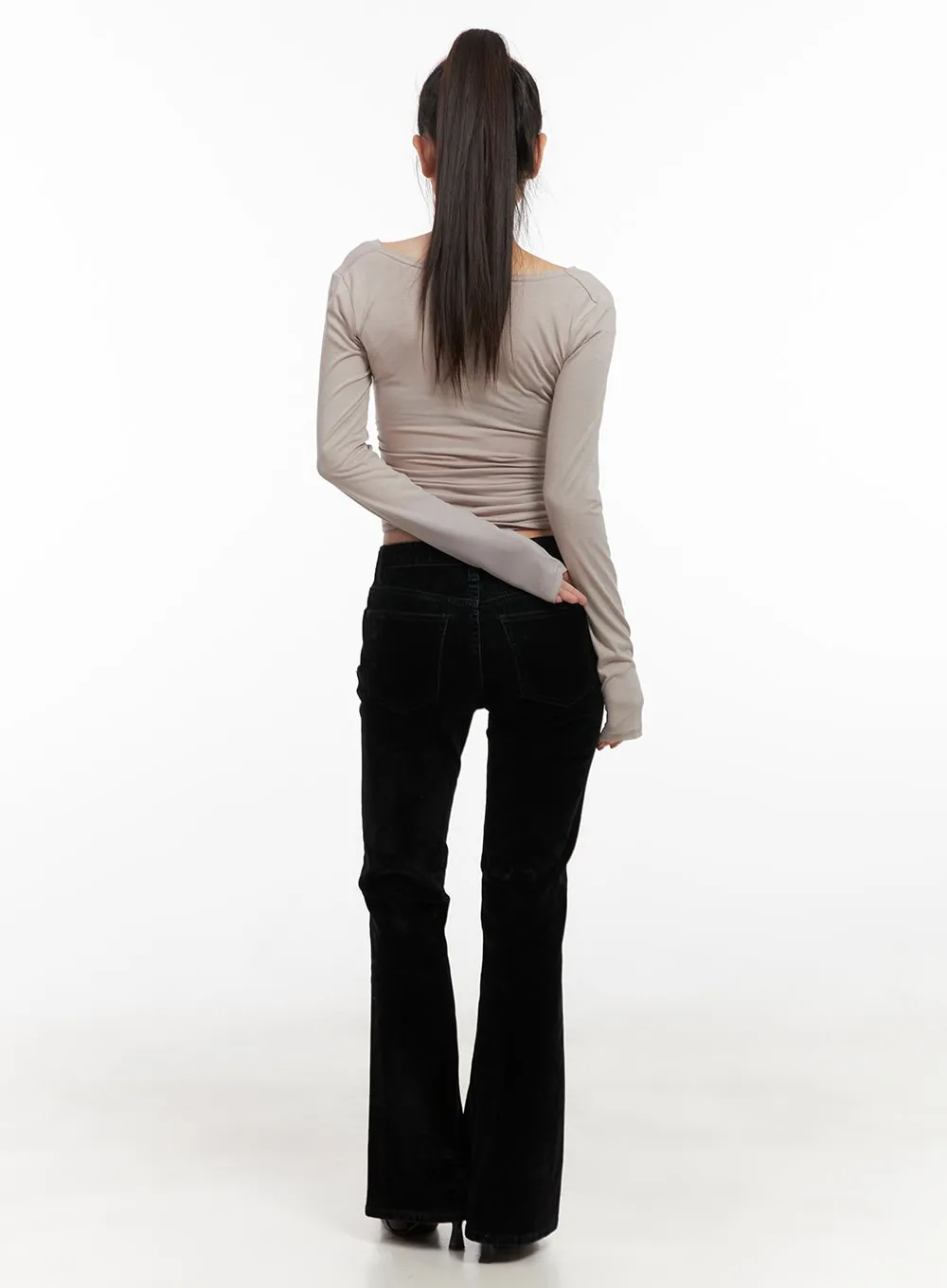 Velvet Dreams Slim Fit Pants CD413