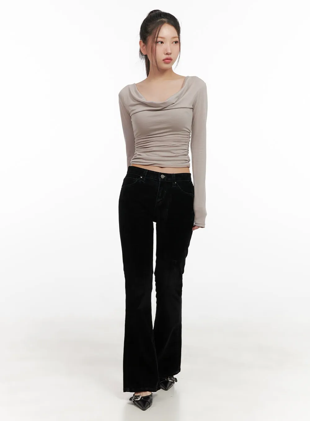 Velvet Dreams Slim Fit Pants CD413