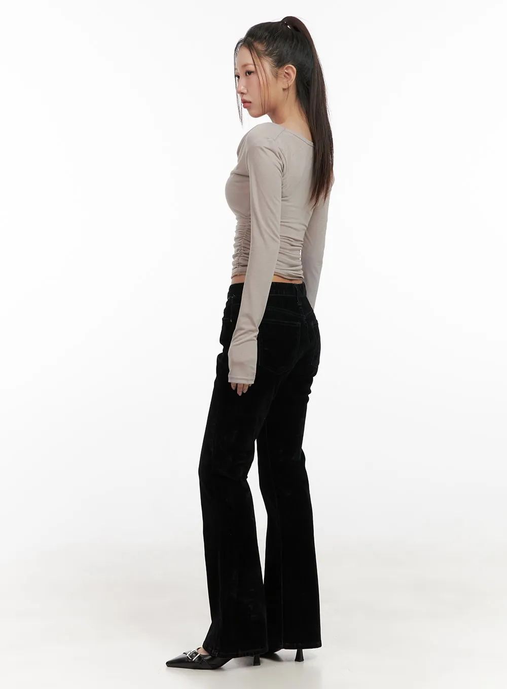 Velvet Dreams Slim Fit Pants CD413