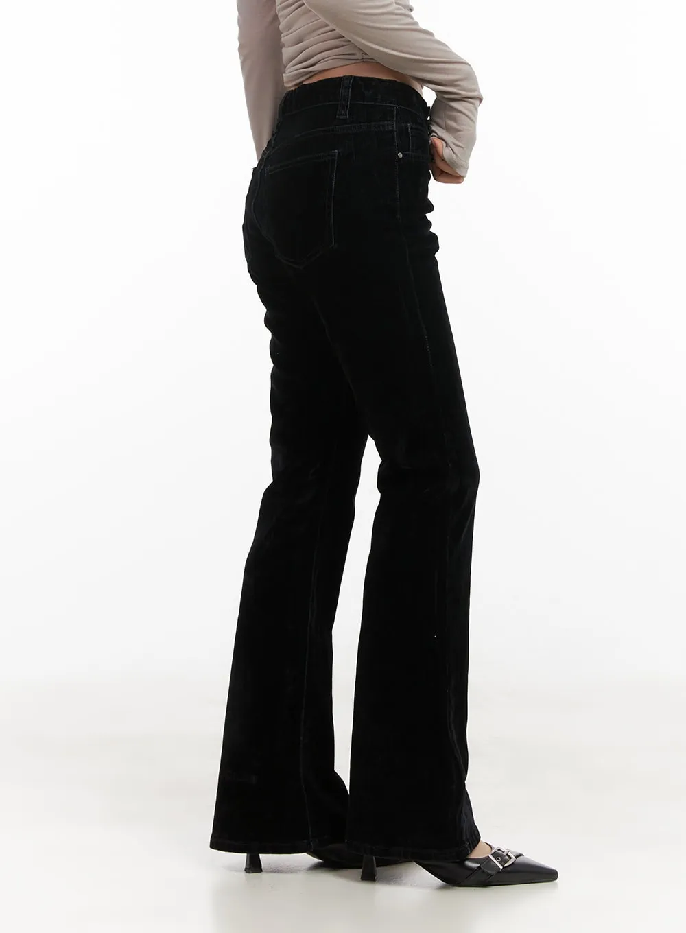 Velvet Dreams Slim Fit Pants CD413