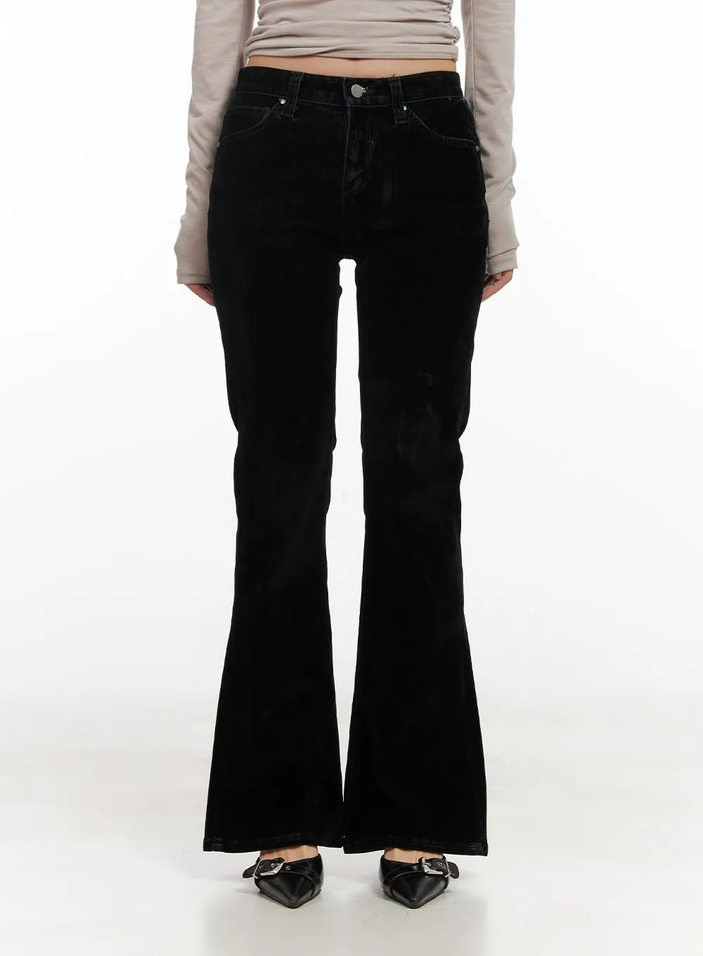 Velvet Dreams Slim Fit Pants CD413
