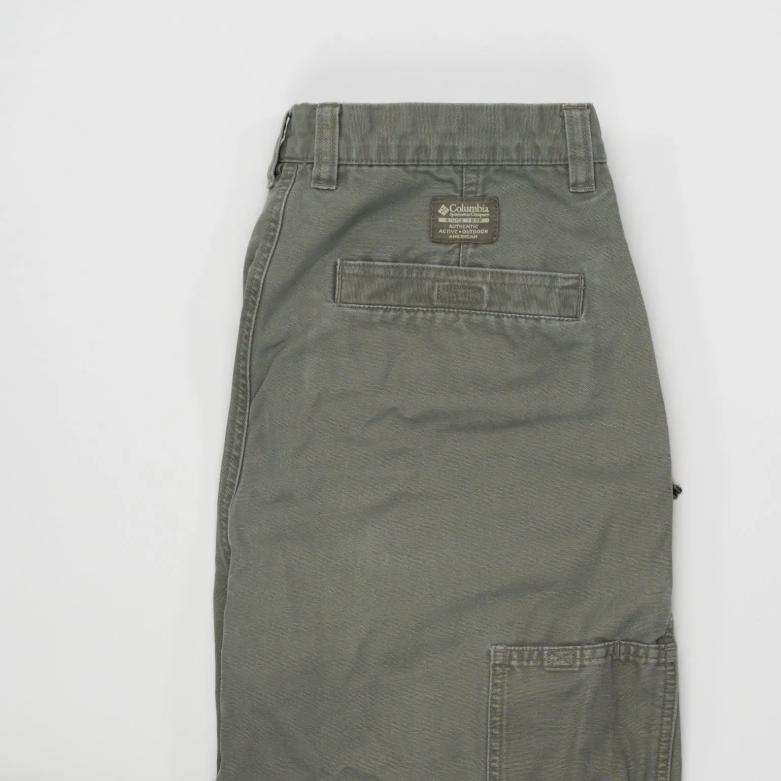 Vintage Light Beige Columbia Sportswear Cargo Pants (34)
