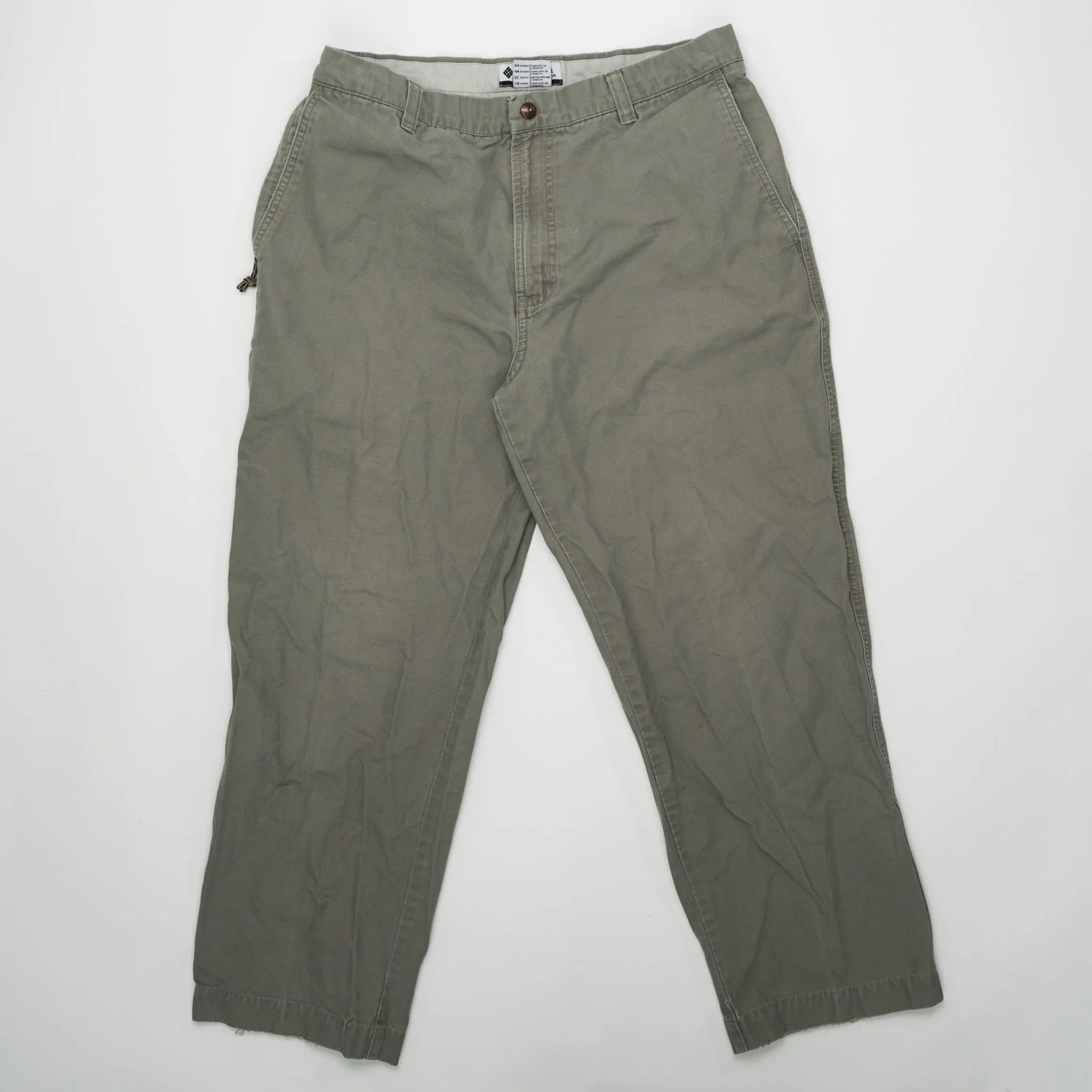 Vintage Light Beige Columbia Sportswear Cargo Pants (34)