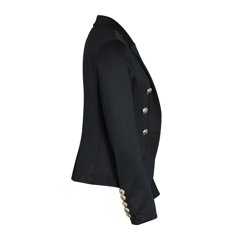 Wjczt 2022 Commuter Office SUIT Women&#39;s Suit women jacket One Piece Slim Solid Color Fashion Casual Suit Short Jacket Women