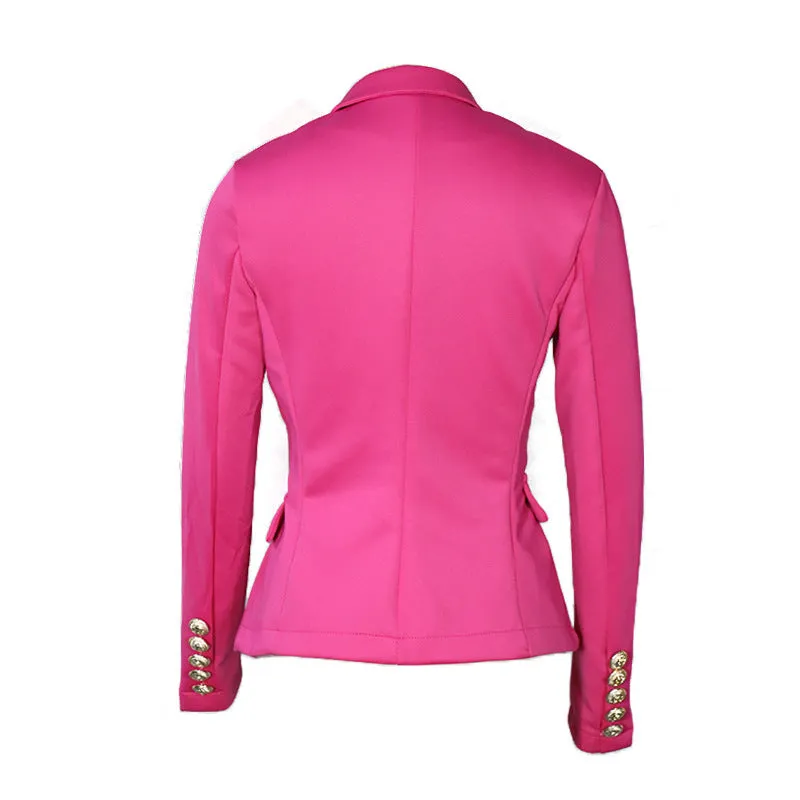 Wjczt 2022 Commuter Office SUIT Women&#39;s Suit women jacket One Piece Slim Solid Color Fashion Casual Suit Short Jacket Women